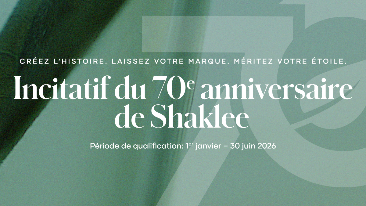 Shaklee 70th Annivesary Incentive