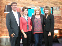 Home Team members and Marilyn Denis