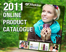 View the Shaklee 2011 Online Product Catalogue