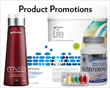 Shaklee product specials and limited time offers