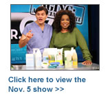 Watch the Nov. 5 Oprah Clip featuring Get Clean