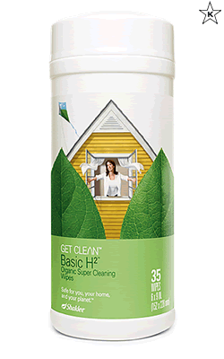 Basic H<sup>2</sup>&trade; Organic Super Cleaning Wipes
