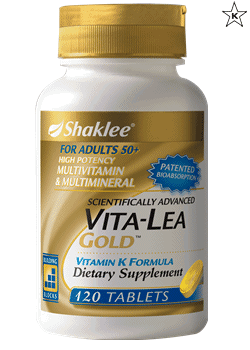 Vita-Lea<sup>&reg; </sup>  Gold<br>with Vitamin K