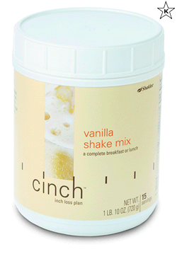 Cinch&trade; Vanilla Shake Mix, Canister